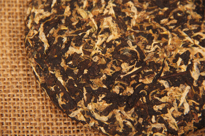 100g Puer Chrysanthemum Flavor Black Tea Yunnan Pu Erh Tea Herbal Slimming Tea