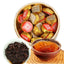 Small Golden Cake Premium Bamboo Basket Ripe Puer High Quality Puerh Tea 500g