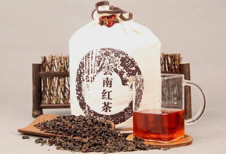 1000g Kunming Crested Early Spring Honey Rhyme Gold Screw Red Dianhong Tea Food