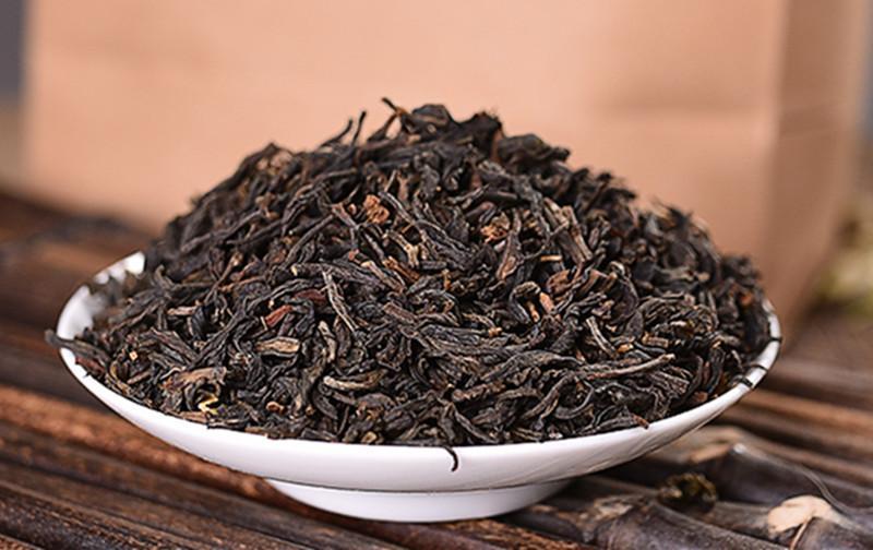 Top 400g Yunnan Fengqing Dianhong Tea Three Smoked Jasmine Black Tea Red Tea