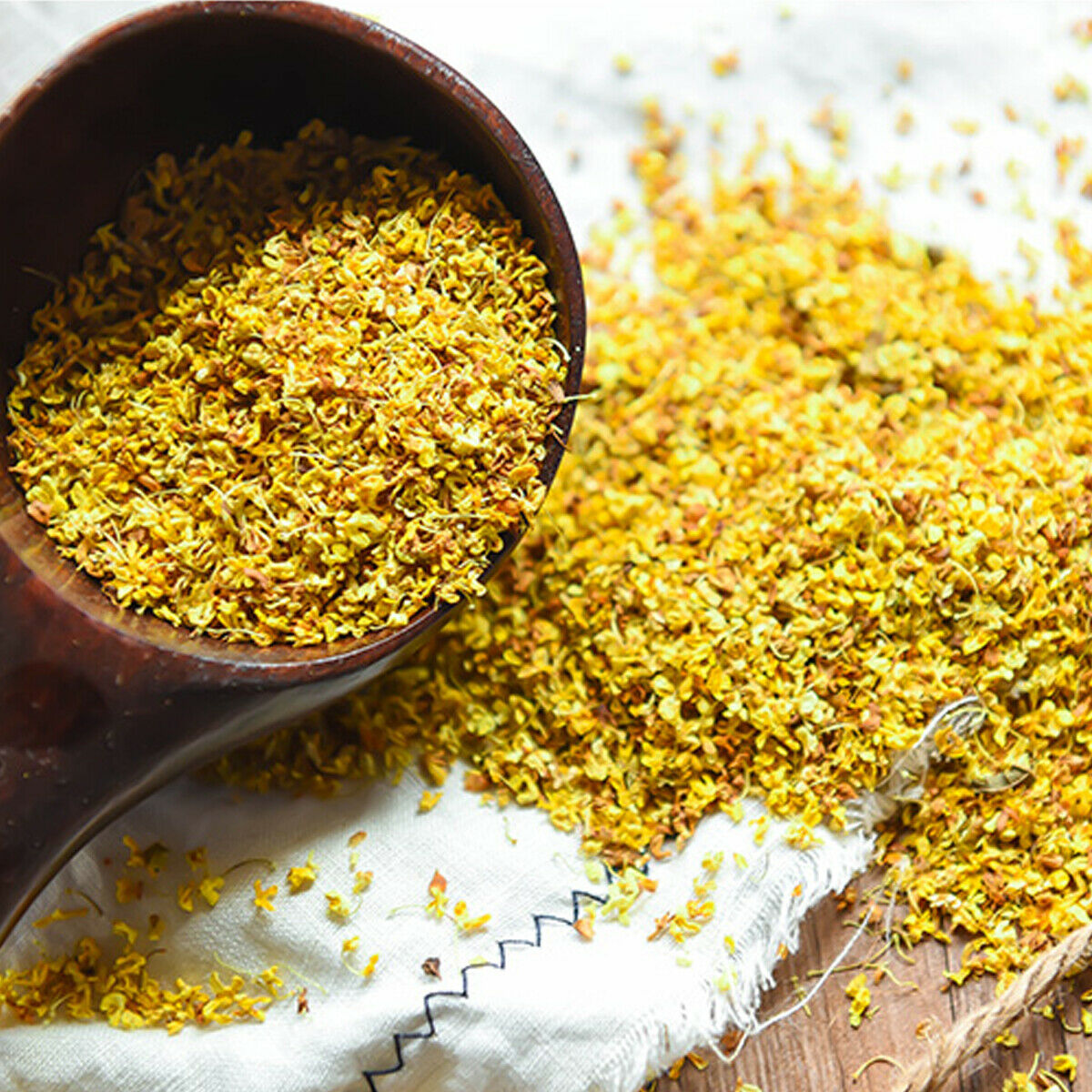 Chinese Premium Sweet-scented Osmanthus Flower Organic Dried Fragrans Tea Herbal