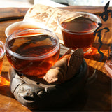 357g Yunnan Chinese Pu-erh Ripe Tea Black Pu'er Tea Health Green Food Puer Tea