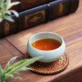 357g 100% Authentic TAETEA Nian Ripe Pu-erh Tea Menghai Dayi Puer Tea Green Food