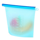 Reusable Silicone Vacuum Seal Food Fresh Bag Fruit Meat Milk Storage Containers Refrigerator Bag Kitchen Organizer