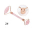Rose Quartz Roller Slimming Face Massager Face Lifting Natural Jade Facial Massage Roller Stone Skin Massage Beauty Care Tools