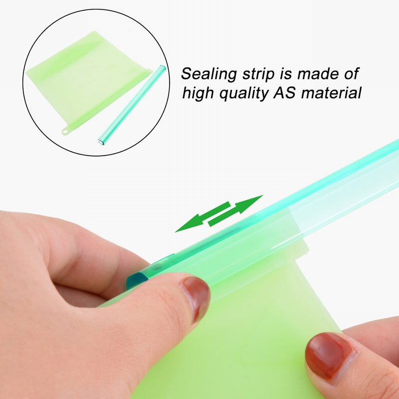 Reusable Silicone Vacuum Seal Food Fresh Bag Fruit Meat Milk Storage Containers Refrigerator Bag Kitchen Organizer