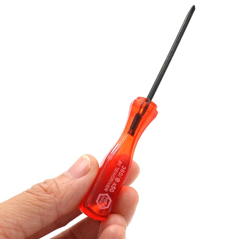 1 Set 3.8mm + 4.5mm + Triwing Security Screwdriver Bit Set For NES SNES N64 Game Boy Wii Screw Driver Repair Tools