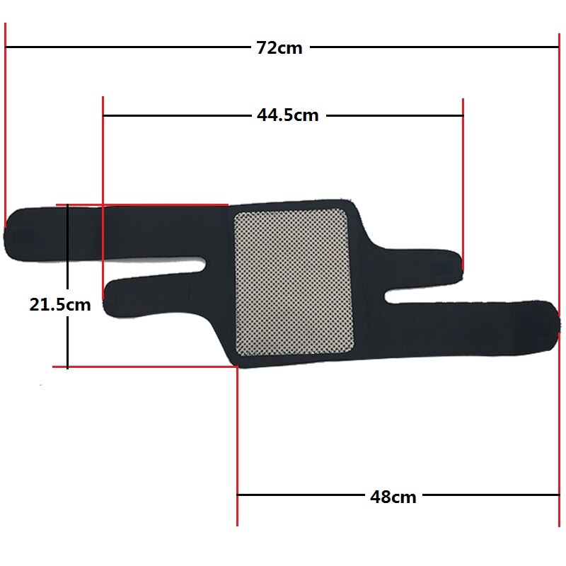 2 PCS/lot Knee Brace Support Kneepad Protector Tourmaline Self heating Belt Magnetic Protective Knee Massage Therapy Arthritis