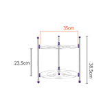 5-Layers Kitchen/Bathroom Shelf Portable Space Saving Basin Pot Combinatorial Storage Racks Durable Sundry Organizer Holders