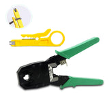 Professional Network Lan rj45 rj11 with Wire Cable Crimper Crimp PC Network Hand Tools Herramientas