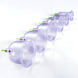 12 Cupping Therapy Cups Effective Healthy Chinese Medical Vacuum Cupping Suction Therapy Device Body Massager Set