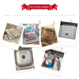 Stainless Steel Vegetables Drain Rack Adjustable Sink Fruit Storage Holder Dish Home Organizer Drying  Kitchen Functional Basket