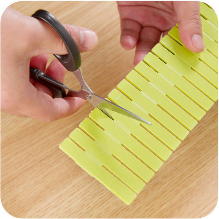 Storage Drawer Organizer 4 Pcs/Set Plastic Home Closet Underwear Bra Jewelry Sundries Adjustable Drawer Board Storage Box