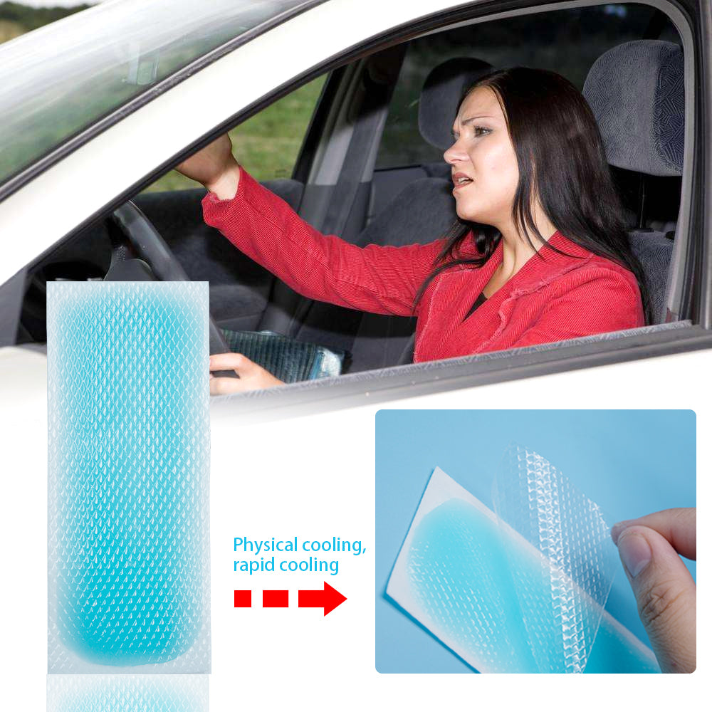 10bags Cooling Patches Baby Fever Down Medical Plaster Migraine Headache Pad Lower Temperature Ice Gel Polymer Hydrogel D1731