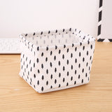 DIY Desktop Storage Basket Sundries Underwear Toy Storage Box Cosmetic Book Organizer Stationery Container Laundry Basket