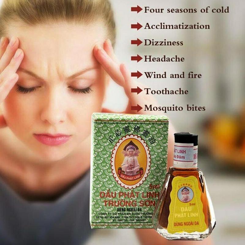 1PCS Vietnam Herbal Tiger Balm Buddha Ointment Oil For Arthritis Headache Toothache Stomachache Cold Dizziness Back Pain Relief