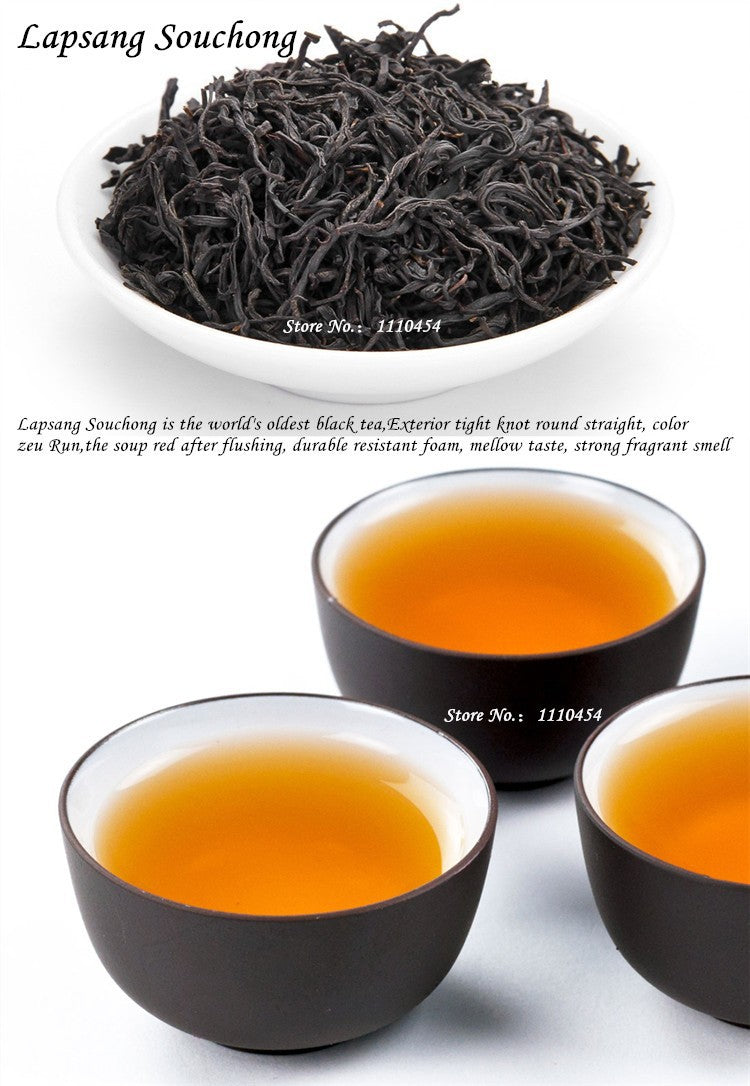 12 bags assorted Tea Jinjunmei Tea Lapsang souchong Tea Dahongpao Tea Black Tea