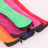 Travel accessories 1pcs popular 3x fork spoon stainless steel cutlery portable camping picnic bag