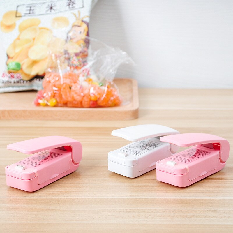 1Piece Hot Selling Household Portable Mini Heat Sealing Machine Impulse Sealer Seal Packing Plastic Package Sealer Drop Shipping