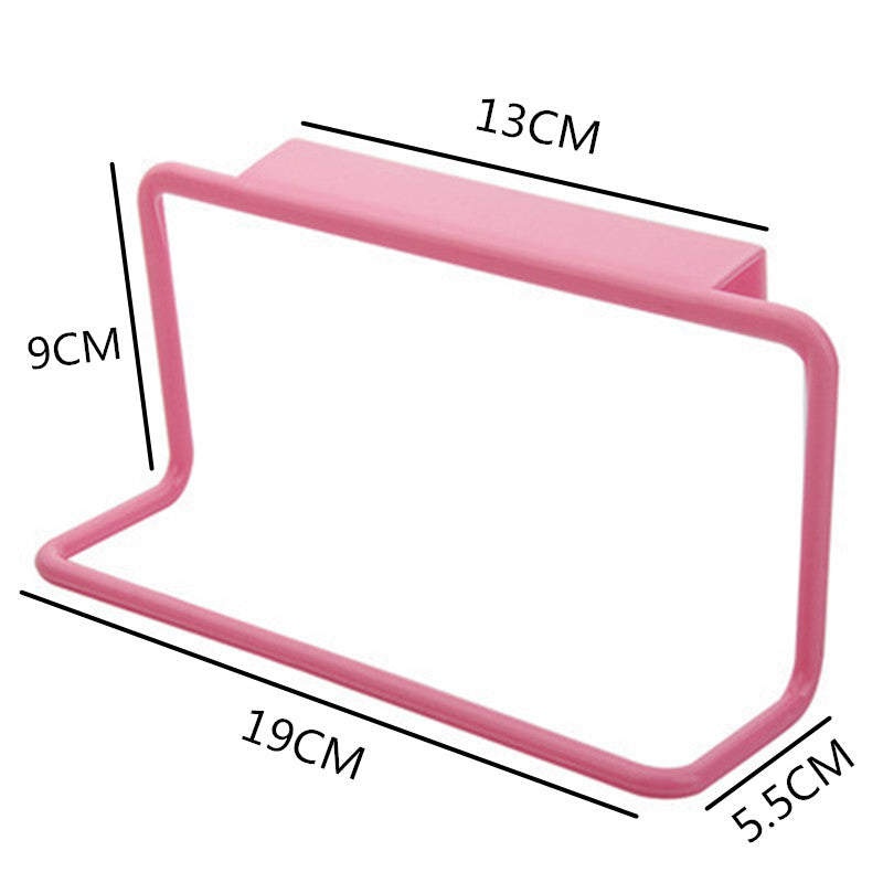 Kitchen Organizer Towel Rack Hanging Holder Bathroom Cabinet Cupboard Hanger Shelf For Kitchen Supplies Accessories Cocina *40