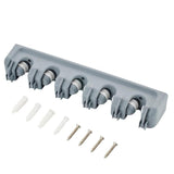 Kitchen Organizer Mop Holder 5/4/3 Position Brush Broom Hanger Storage Rack Household Mop Brush Hanger Kitchen Gadgets