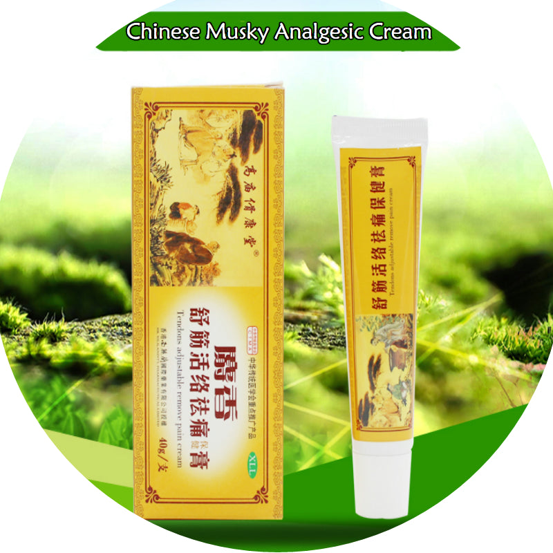 Chinese Medicine Plaster Musky Analgesic Cream 30g Suitable For Rheumatoid Arthritis Joint Pain Relief Ointment Balm Cream