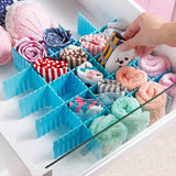Storage Drawer Organizer 4 Pcs/Set Plastic Home Closet Underwear Bra Jewelry Sundries Adjustable Drawer Board Storage Box
