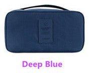 Travel Accessories Women's Storage Bag For Underwear Clothes Lingerie Bra Organizer Cosmetic Pouch Suitcase Case