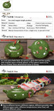 CJ238 Different Colours Handmade Chinese Traditional Calving Glaze Ceramic Tea Service Pottery Teapot Kettle Chinaware