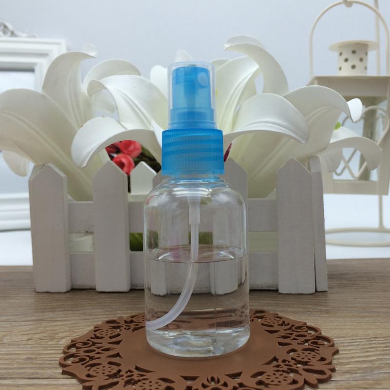 50ml Mini Travel Use Transparent Plastic Perfume Atomizer Small Soap Storage Skin Care Empty Spray Refillable Bottle