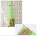 Kitchen Garbage Trash Storage Bag Onion Holder Vegetable Potato Hanging Mesh Fruit Ginger Organizer Container Garlic Food Saver