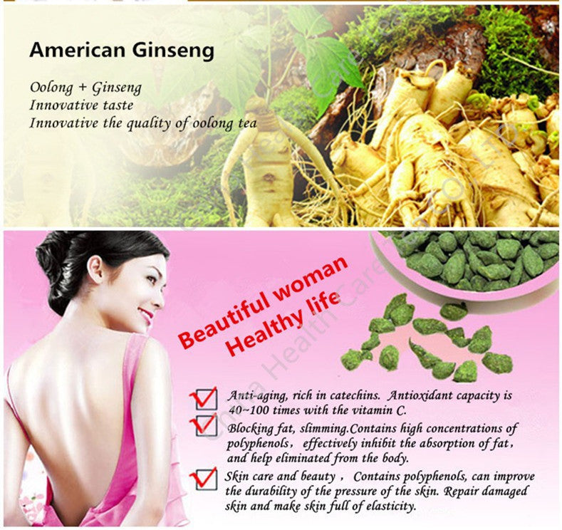 250g Taiwan Organic DongDing Tea Ginseng Tea Oolong Tea Green Food For Health Care Renseng tea