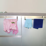 Stouge 1pc Stainless Steel Bathroom Towel Stand Rack Kitchen Cupboard Hanger Cabinet Door Chest Hanging Sundries Storage Shelf