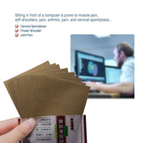 8pcs/bag Ancient Secret Recipe, Dog Skin Paste, Fever And Injury Medicine Paste, Pain Relief Stickers