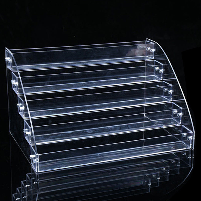 Clear/Transparent Nail Polish Rack Multi layers Cosmetic Varnish Display Stand Holder Manicure Tool Organizer Storage Shelf