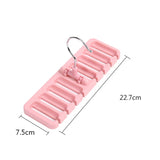 Hot Multifunctional Hook Organizer Holder Rack Storage Hanger Wardrobe Belt Tie Scarf Storage Rack