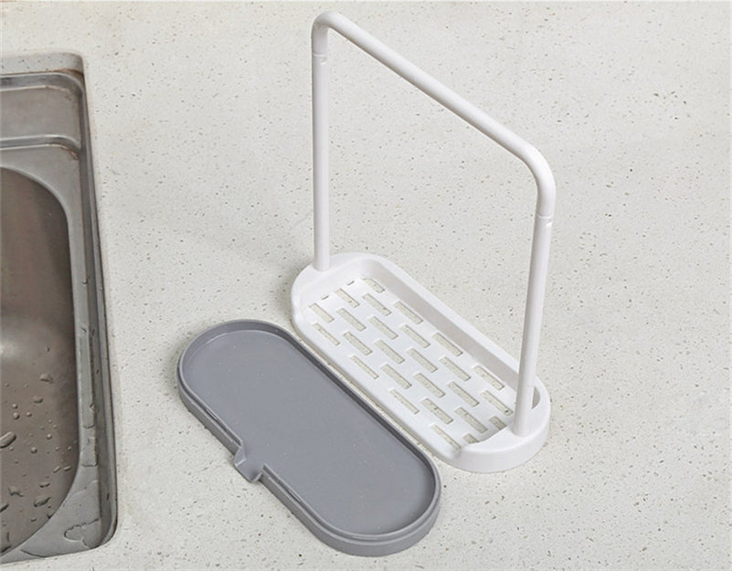 Kitchen Countertops Storage Racks Dust Sheets Dish Drain Shelfs Free Punch Towels Cloth Sheets Rag Racks