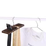 10 Grid Storage Rack Tie Belt Organizer Space Saver Rotating Scarf Ties Hanger Holder Hook Closet Organization Tops Bra Belt Bag