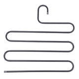 Multilayer Fish Bone Shape Stainless Steel Clothing Storage Racks Clothes Hanger Storage Holder Wardrobe Laundry Drying Rack