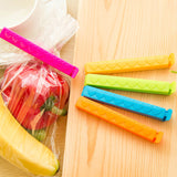 Sealing clip 5pcs/lot Printing large Korean love freshness seal clip Food sealing clip 5 installed Bag clip 11*1.4cm 5g