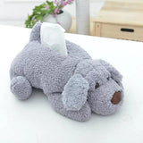 AsyPets Novelty Napkin Holder Cute Teddy Plush Doll Tissue Box Cover Dispenser