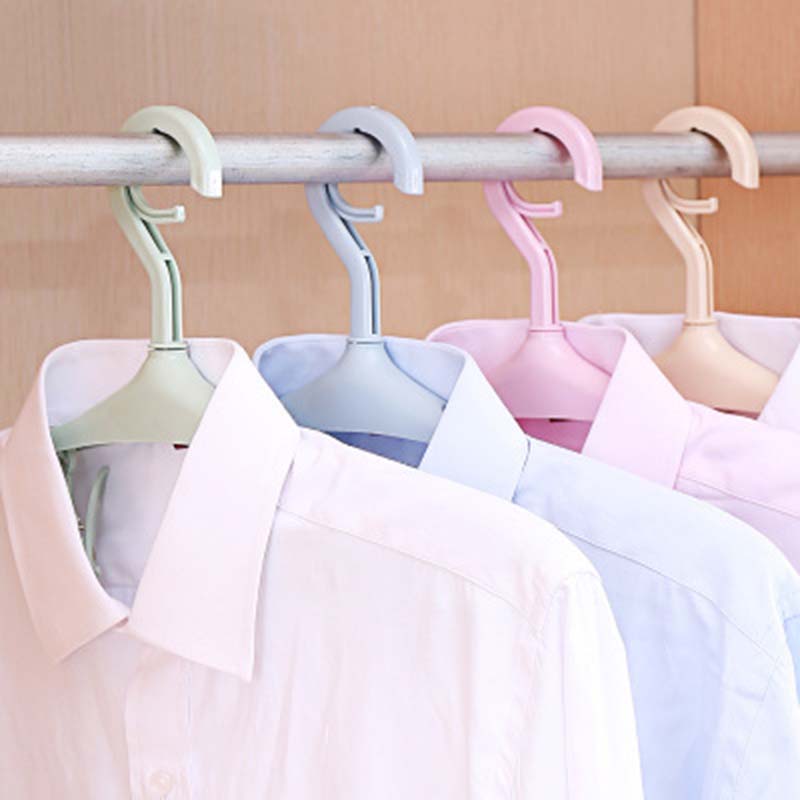 Plastic Portable Bathrooms Cloth Hanger Rack with Detachable clips Clothespin Clothes Hangers Socks Underwear drying Clips