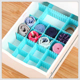 Storage Drawer Organizer 4 Pcs/Set Plastic Home Closet Underwear Bra Jewelry Sundries Adjustable Drawer Board Storage Box