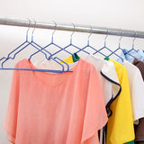 10 Pcs Clothes Hangers Non-Slip Hook For Suit Coat Closet Garment Outdoor Drying Rack Plastic Clothing Hanger