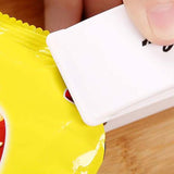 Mini Handle Bag Sealer Electronic Home Heat Sealing Machine Vacuum Impulse Sealer Seal Packing Plastic Bag Clips Kitchen Tools