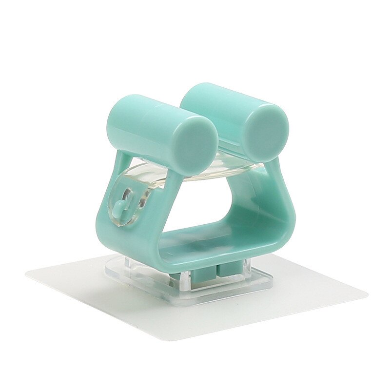 Wall Mounted Mop Holder Brush Broom Hanger Storage Rack Kitchen Organizer with Mounted Accessory Hanging Cleaning Tools