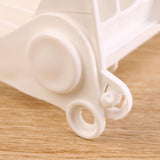 Kitchen Foldable Dish Plate Drying Rack Organizer Drainer Plastic Storage Holder