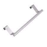 Bathroom Door Kitchen Towel Over Holder Drawer Hook Storage Scarf Hanger Cabinet Hanging Stainless Steel Towel Rack Leading Life