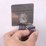 Multifunctional Traceless Sucker Hook Mop Holder Wall Mounted Kitchen Bathroom Suction Cup Rag/Broom/Mop Rack Storage Holder