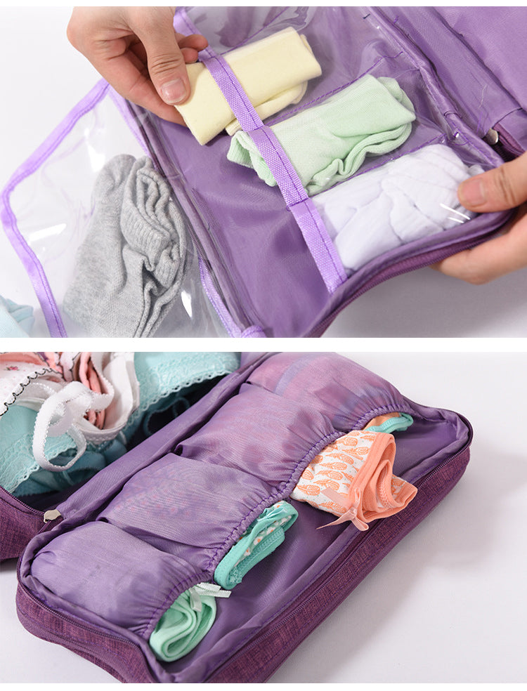 Bra Underware Drawer Organizers Travel Storage Dividers Box Bag Socks Briefs Cloth Case Clothing Wardrobe Accessories Supplies